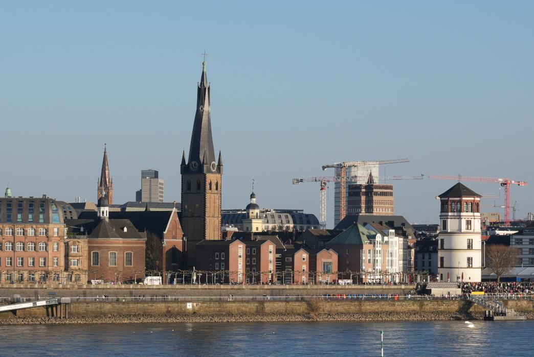 Blick auf St. Lambertus