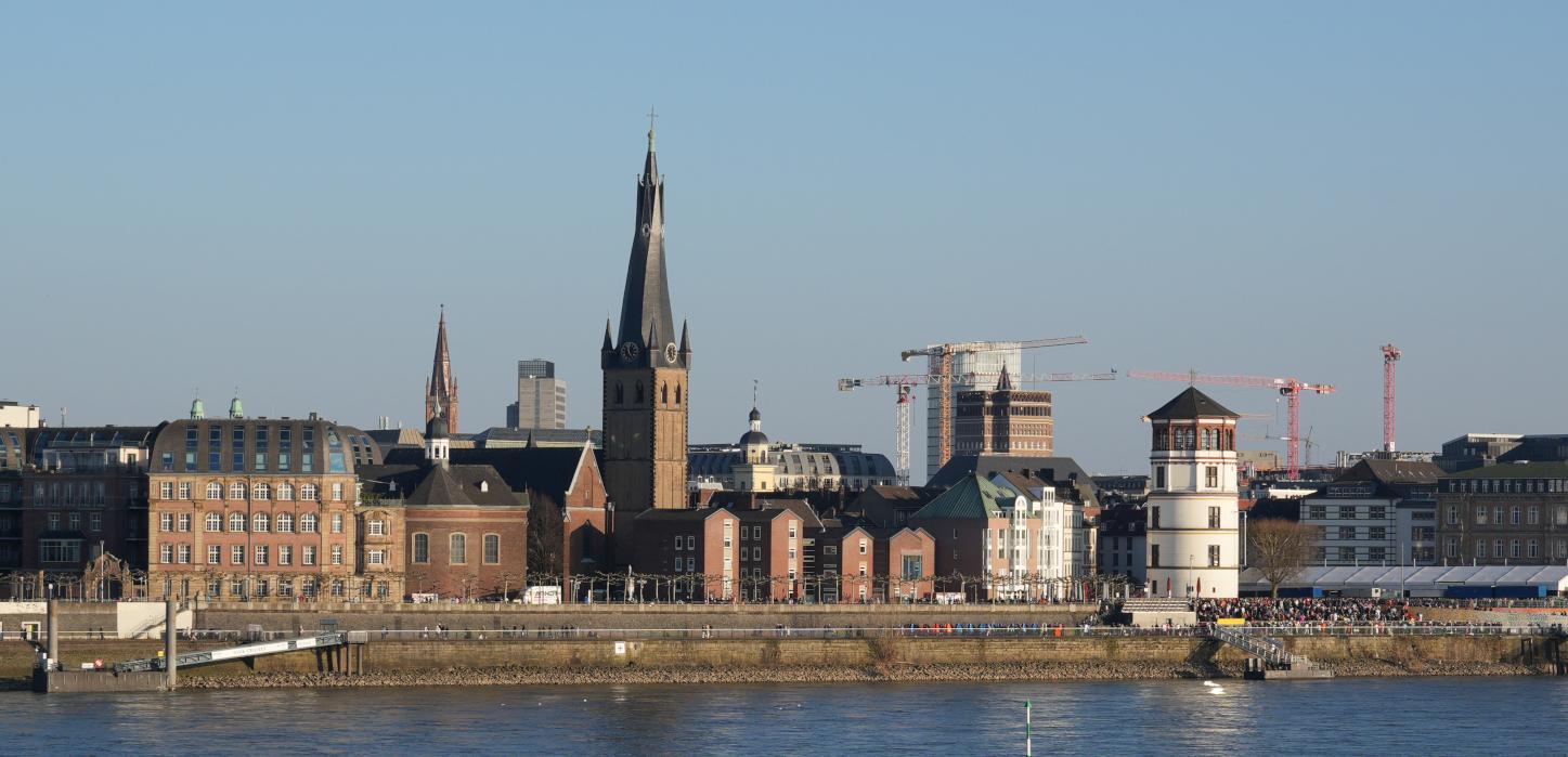 Blick auf St. Lambertus